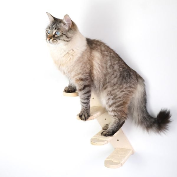 Alternative view of Escaleras de pared SKYLER con sisal natural