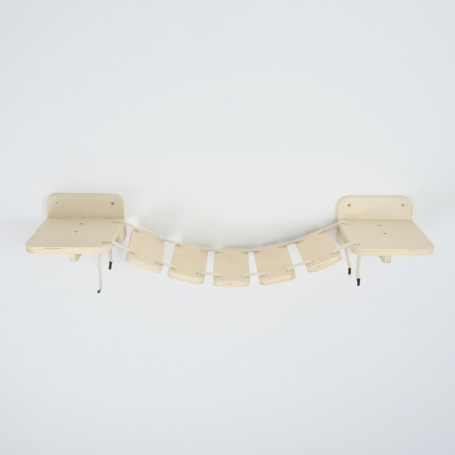 Puente suspendido TROPICAT para montaje en la pared