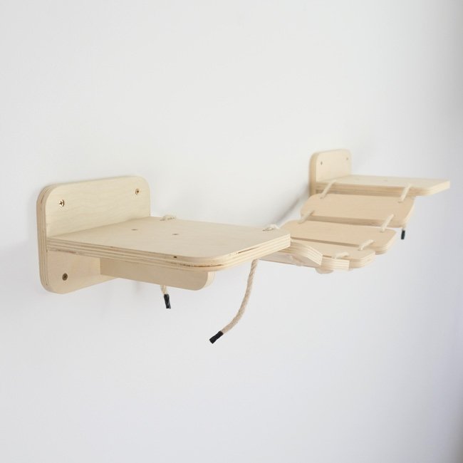 Puente suspendido TROPICAT para montaje en la pared - Imagen 6