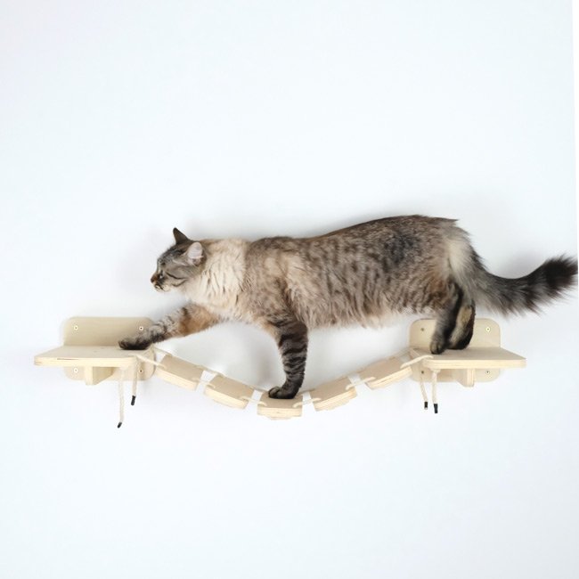 Puente suspendido TROPICAT para montaje en la pared - Imagen 2